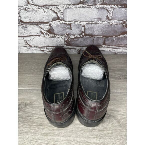 Stuart Mcguire LongWing Blucher Burgundy Leather Dress Shoes Men’s 10.5W US/44EU main image 5